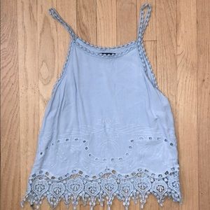 Kendall & Kylie Pattern Tank Top